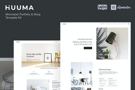 Huuma – Minimal Shop Elementor Template Kit