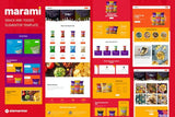 Marami – Snack Brand & Bakery Template Kit