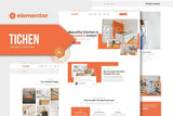 Tichen – Modern Kitchen Elementor Template Kit
