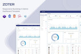 Admin – Admin Dashboard Template Zoter Zoter is a bootstrap 4 based fully responsive admin template.
