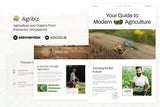 Agribiz – Agriculture & Organic Farm Elementor Template Kit