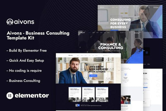 Aivons – Business Consulting Template Kit
