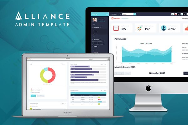 Alliance Responsive Bootstrap Admin Template