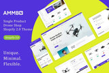 Ammbo - Single Product Drone Shop Shopify Theme Multipurpose Single Product Shopify theme, Single Product Drones HeadPhones Head Sets