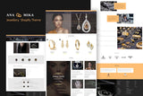 Anamika - Jewelry Fashion Shopify eCom Template Luxury Jewelry Store, Premium Watches, Gifts, Fashion, Lifestyle Produts eCommerce Shopify Theme