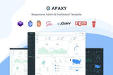 Apaxy – Admin & Dashboard Template Apaxy is a bootstrap 4 based fully responsive admin template with gulp and npm work flow.