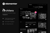 Architera – Architecture & Interior Design Elementor Template Kit