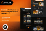 ArchLab – Architecture & Interior Design Elementor Pro Template Kit
