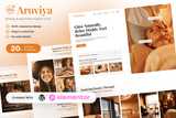 Aroviya – Beauty & Spa Salon Elementor Template Kit