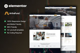 ArthaFund – Finance & Investment Elementor Template Kit