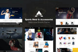 Asport - Sports Wear & Accessories Shopify Theme Sports Wear & Accessories Responsive Shopify Theme
