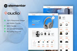 AudioPlus – Audio Store WooCommerce Elementor Template Kit