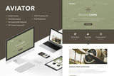 Aviator – Responsive Email + Themebuilder Access High quality responsive email newsletter template | MailChimp | Campaign Monitor supported
