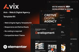 Avix – Web and Digital Agency Template Kit