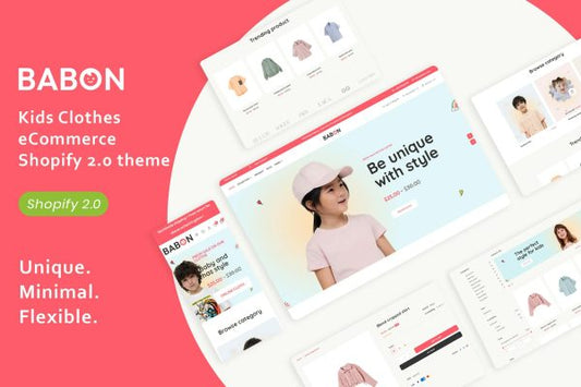 Babon - The Kids Fashion Responsive Shopify Theme Responsive Kids Fashion Shopify Theme Made for all kids store & baby shop websites Baby & Kids Store