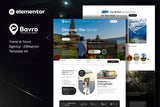 Bavro – Travel & Tour Agency Elementor Template Kits