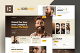 BeardChamp – Beard & Mustache Competition Elementor Template Kit