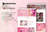 Beauterra – Makeup Artist & Beauty Salon Elementor Pro Template Kit