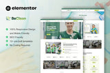 BeClean – Cleaning Service Company Elementor Pro Template Kit