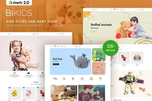 Bikids - Kids Store & Baby Shop Shopify 2.0 Theme Kids Store & Baby Shop Responsive Shopify 2.0 Theme