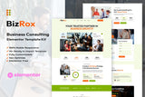BizRox – Business Consulting Elementor Template Kit