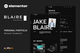 Blaire – Personal Portfolio Elementor Template Kit