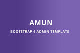 Bootstrap 4 Admin Template – Amun admin, app, application, bootstrap, charts, crm, D3, dashboard, kit, panel, Ra-Themes, software, ui