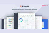 Bootstrap Admin & Dashboard Template – Lunoz Lunoz is the most developer friendly & highly Customisable HTML Admin Dashboard Template