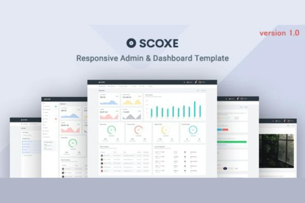 Bootstrap Admin & Dashboard Template – Scoxe Scoxe is the most developer friendly & highly customisable HTML admin dashboard template