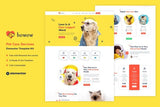 Bowow – Pet Care Services Elementor Template Kit
