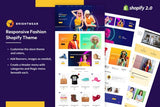Brightwear - Responsive Fashion Shopify Theme Shopify Simple Clean Bags, Lifestyle Products, Gadget, Fashion Accessories eCommerce Store Template.