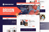 Brixon – Insurance Agency Elementor Template Kit