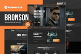 Bronson – Bodyguards & Security Agency Elementor Template Kit