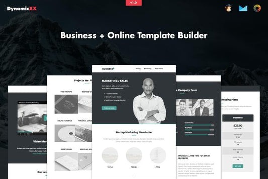 Business – Responsive Corporate Email Template Business – Responsive Email is a Corporate / Business Newsletter for companies and personal use.