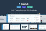 Business SAAS Admin Premium Bootstrap CRM Saas Admin Dashboard