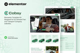 Cabsy – Transport Company & On Demand Taxi Elementor Template Kit