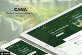 Cana - Medical Marijuana Shopify Theme Hemp, Weed & Ganja Shop eCommerce. Vape, Cigerate, Drugstore Online Business. Marijuana Shop Website