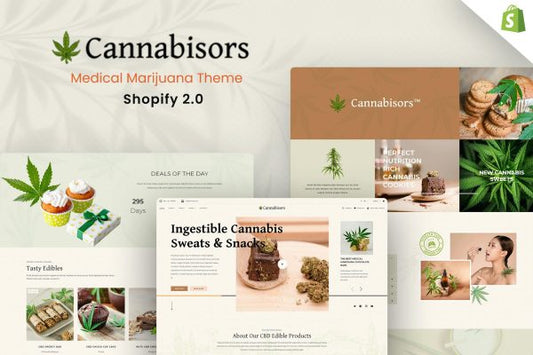Cannabisors - Medical Marijuana, Cannabis Shopify Responsive, Multipurpose Medical Mirjana Supplies, Drugstore, Hospital Clinics Pharma Online Stores.