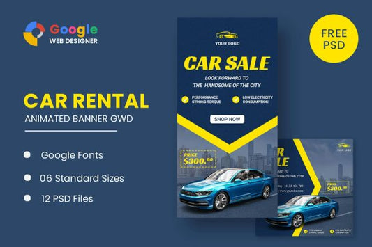 Car Banner HTML5 Banner Ads GWD Car Banner HTML5 Banner Ads GWD