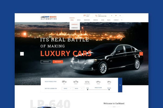 Car Max – Automotive HTML Template Automotive HTML Template