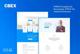 CBEX – Responsive CPA, Tax and Accounting HTML5 Te One stop solution for CPA, Tax and Accounting related businesses.