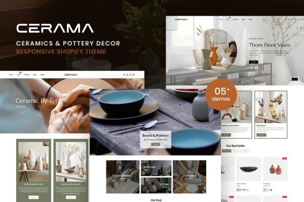 Cerama - Ceramics & Pottery Decor Shopify Theme Ceramics & Pottery Decor Shopify Theme