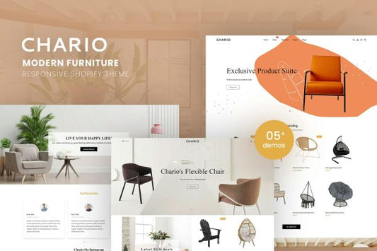 Chario - Modern Furniture Responsive Shopify Theme Modern Furniture Responsive Shopify Theme