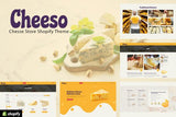 Cheeso | Organic Cheese Products Shopify Store Dairy Products Online Shop Websites. Eggs, Cheese Butter Paneer, Fresh Cow Milk Delivery Business.