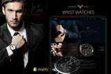 Chrono Dial - Watch Shopify theme Watch, Sunglass, Luxurious Jewerlry Shop. Sectioned Shopify Theme. Dark Color, Premium Features!
