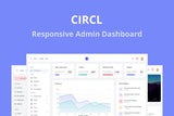 Circl – Responsive Admin Dashboard Template Circl is clean and well designed template for any types of applications