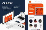 Classy – Responsive Email + Themebuilder Access High quality responsive email newsletter template | MailChimp | Campaign Monitor supported