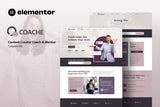 Coache – Content Creator Mentor Elementor Template Kit