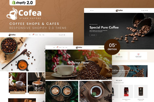 Cofea - Coffee Shops & Cafes Shopify 2.0 Theme