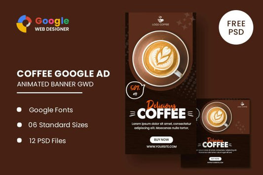 Coffee Drink Animated Banner Google Web Designer Coffee Drink Animated Banner Google Web Designer
